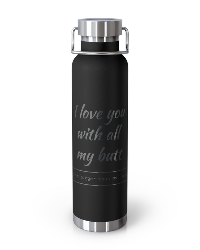 Funny Insulated Water Bottle, Gift for Girlfriend, Cute Hydration Flask, Unique Travel Mug, Cute Gift for Her, Wedding, Anniversary