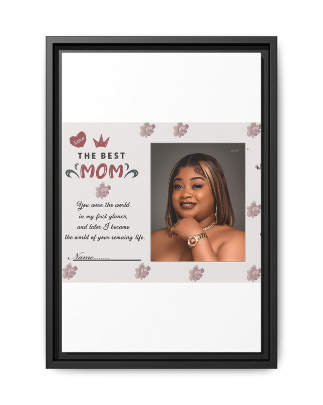 Personalized Mother's Day Framed Print, Gift for Mom, Custom Wall Art, Unique Home Décor, Family Keepsake