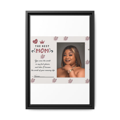 Personalized Mother's Day Framed Print, Gift for Mom, Custom Wall Art, Unique Home Décor, Family Keepsake