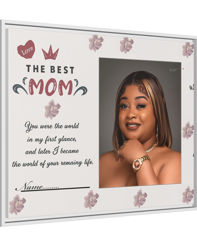 Personalized Mother's Day Framed Print, Gift for Mom, Custom Wall Art, Unique Home Décor, Family Keepsake