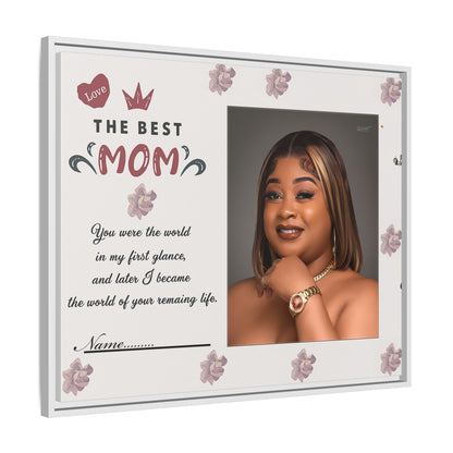 Personalized Mother's Day Framed Print, Gift for Mom, Custom Wall Art, Unique Home Décor, Family Keepsake
