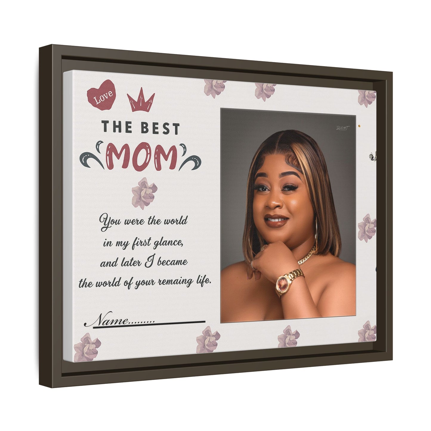 Personalized Mother's Day Framed Print, Gift for Mom, Custom Wall Art, Unique Home Décor, Family Keepsake