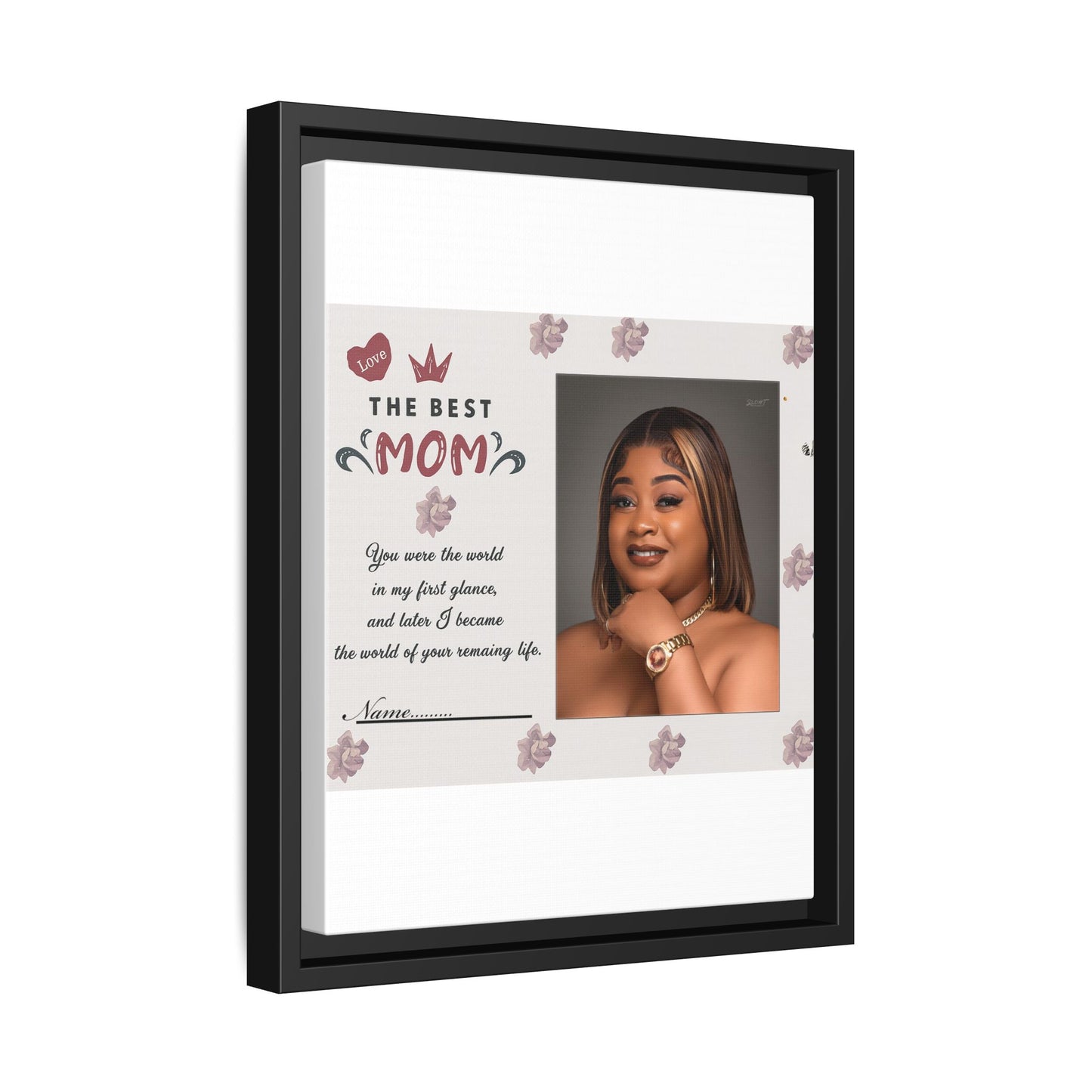 Personalized Mother's Day Framed Print, Gift for Mom, Custom Wall Art, Unique Home Décor, Family Keepsake