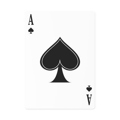 Poker Night Cards Set - Perfect for Game Nights, Tournaments, Gifts, Party( upload yr dsing or photo)
