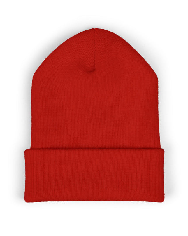 Birthday Embroidered Beanie, Classic Cuffed Hat, Personalized Winter Hat, Gift for Him/Her, Cozy Accessory for Celebrations