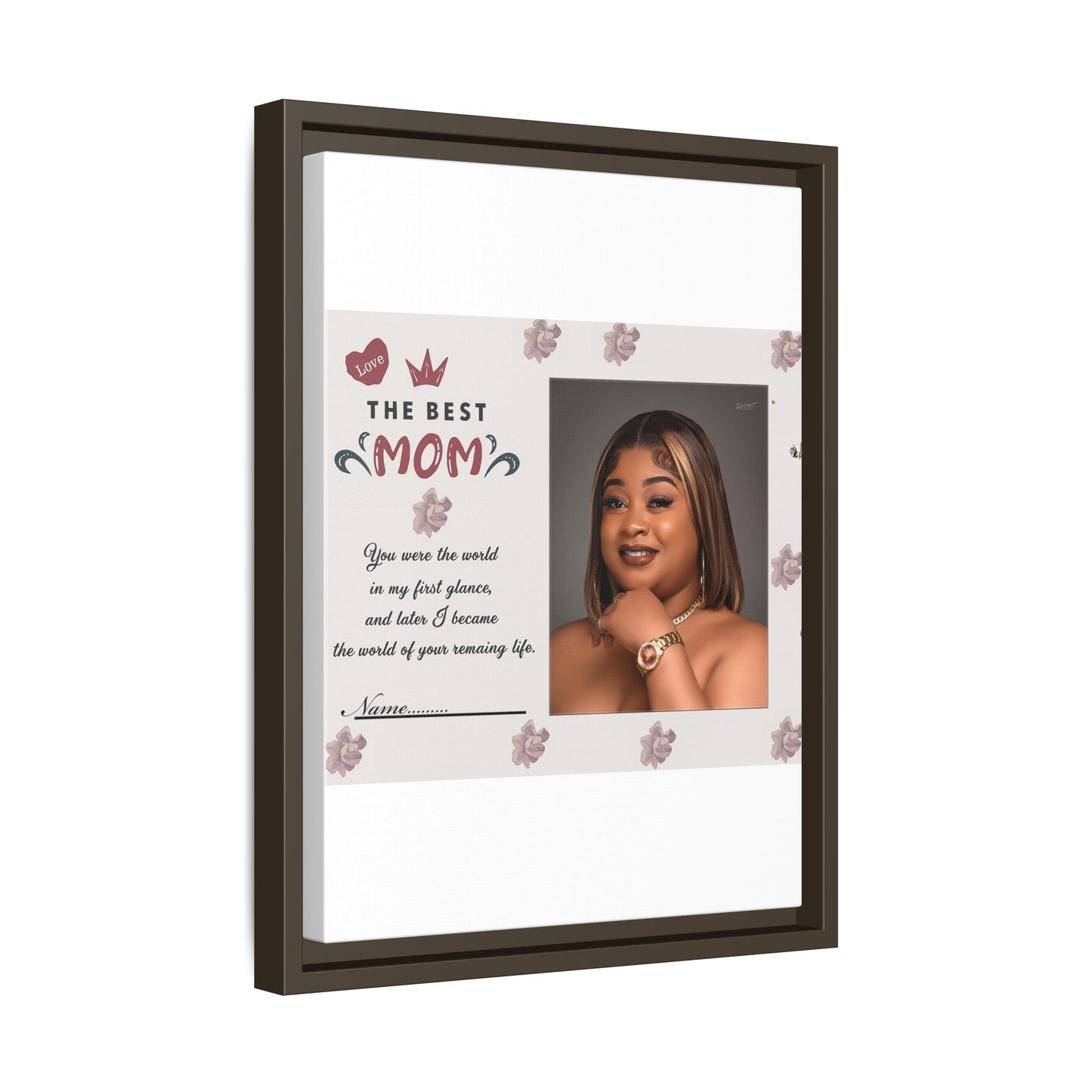 Personalized Mother's Day Framed Print, Gift for Mom, Custom Wall Art, Unique Home Décor, Family Keepsake