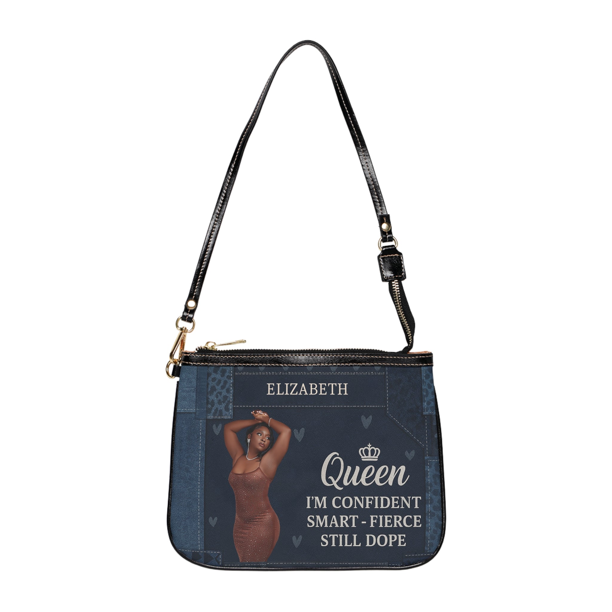 Empowering Queen Shoulder Bag - Confident & Fierce, Ideal , Stylish Everyday