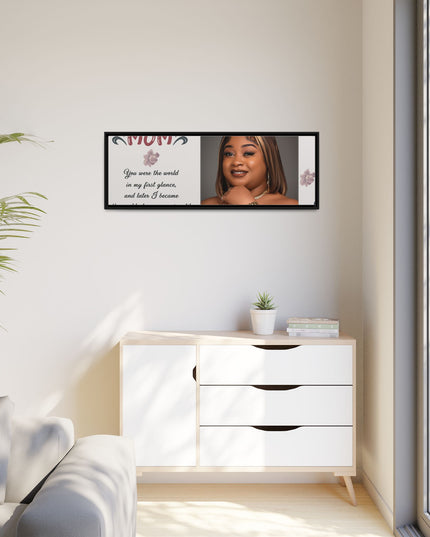 Personalized Mother's Day Framed Print, Gift for Mom, Custom Wall Art, Unique Home Décor, Family Keepsake