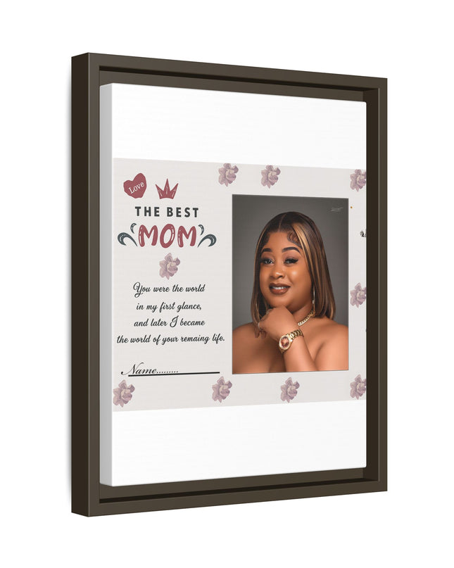 Personalized Mother's Day Framed Print, Gift for Mom, Custom Wall Art, Unique Home Décor, Family Keepsake