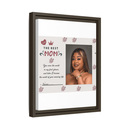 Personalized Mother's Day Framed Print, Gift for Mom, Custom Wall Art, Unique Home Décor, Family Keepsake