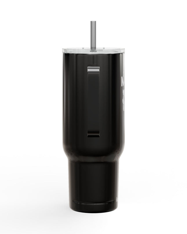 Super Mom Insulated Tumbler - 40oz Stainless Steel Cup for Coffee, Travel, Gifts, Personalization, Engraved Designs