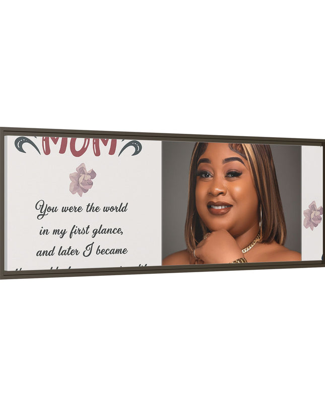 Personalized Mother's Day Framed Print, Gift for Mom, Custom Wall Art, Unique Home Décor, Family Keepsake