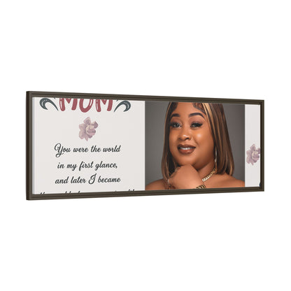 Personalized Mother's Day Framed Print, Gift for Mom, Custom Wall Art, Unique Home Décor, Family Keepsake