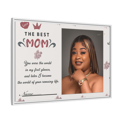 Personalized Mother's Day Framed Print, Gift for Mom, Custom Wall Art, Unique Home Décor, Family Keepsake