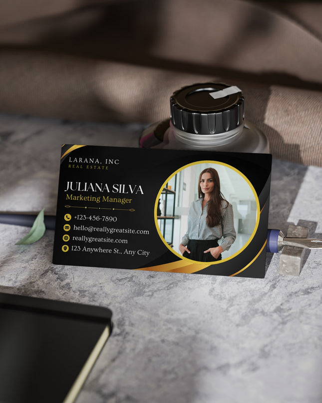 Elegant Business Cards for Professionals | Customizable (just upload your cart design and we will print it for you)
