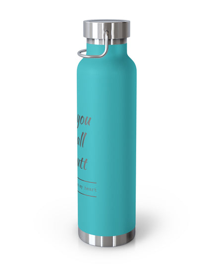 Funny Insulated Water Bottle, Gift for Girlfriend, Cute Hydration Flask, Unique Travel Mug, Cute Gift for Her, Wedding, Anniversary