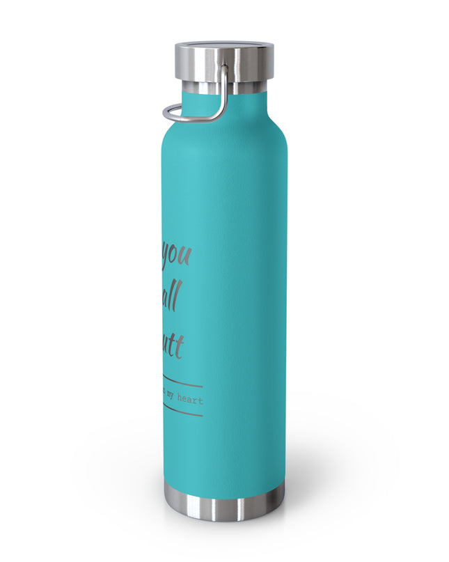 Funny Insulated Water Bottle, Gift for Girlfriend, Cute Hydration Flask, Unique Travel Mug, Cute Gift for Her, Wedding, Anniversary