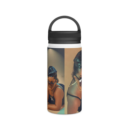 Chic Stainless Steel Water Bottle | Stylish Travel Flask, Leak-Proof Hydration, Perfect for Fitness, Outdoor Adventures, and Everyday Use