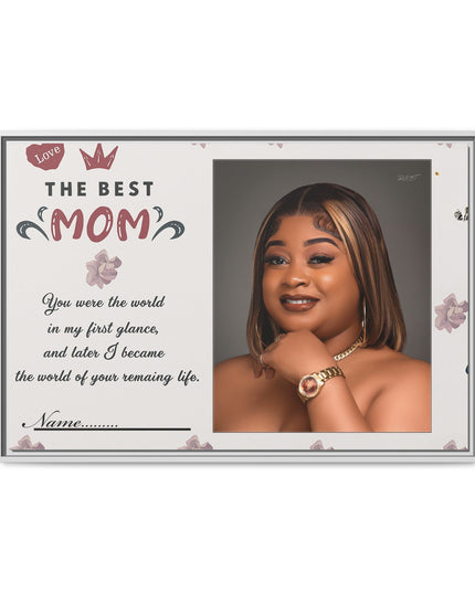 Personalized Mother's Day Framed Print, Gift for Mom, Custom Wall Art, Unique Home Décor, Family Keepsake