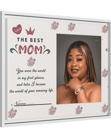 Personalized Mother's Day Framed Print, Gift for Mom, Custom Wall Art, Unique Home Décor, Family Keepsake