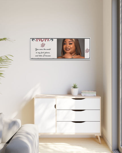 Personalized Mother's Day Framed Print, Gift for Mom, Custom Wall Art, Unique Home Décor, Family Keepsake