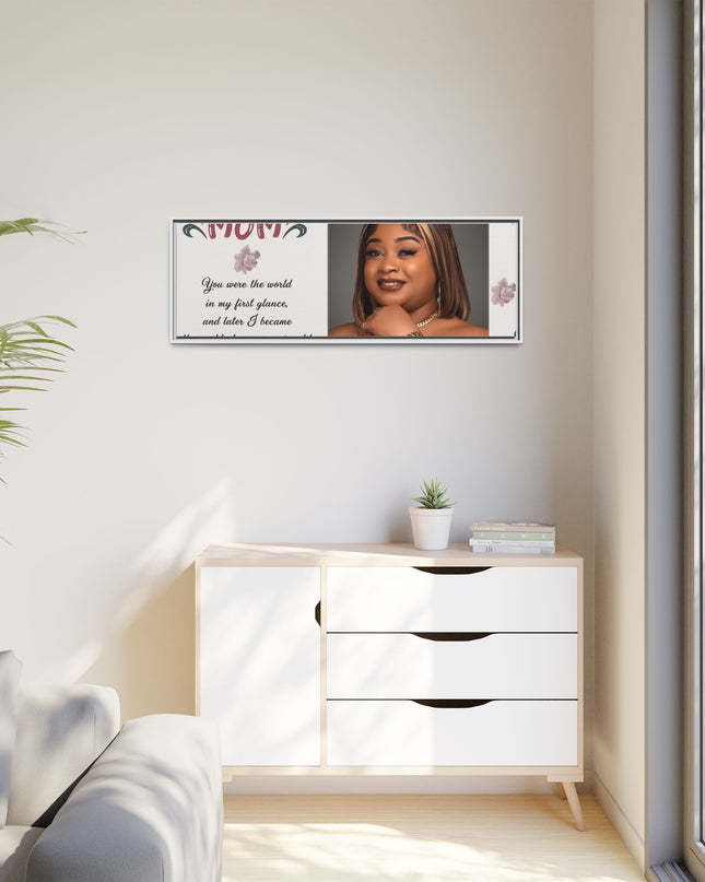 Personalized Mother's Day Framed Print, Gift for Mom, Custom Wall Art, Unique Home Décor, Family Keepsake