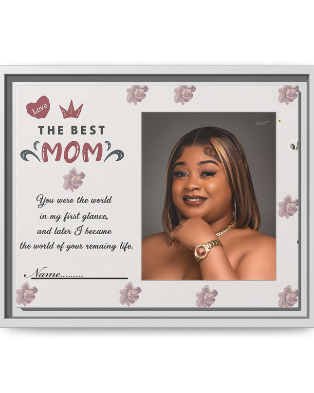 Personalized Mother's Day Framed Print, Gift for Mom, Custom Wall Art, Unique Home Décor, Family Keepsake