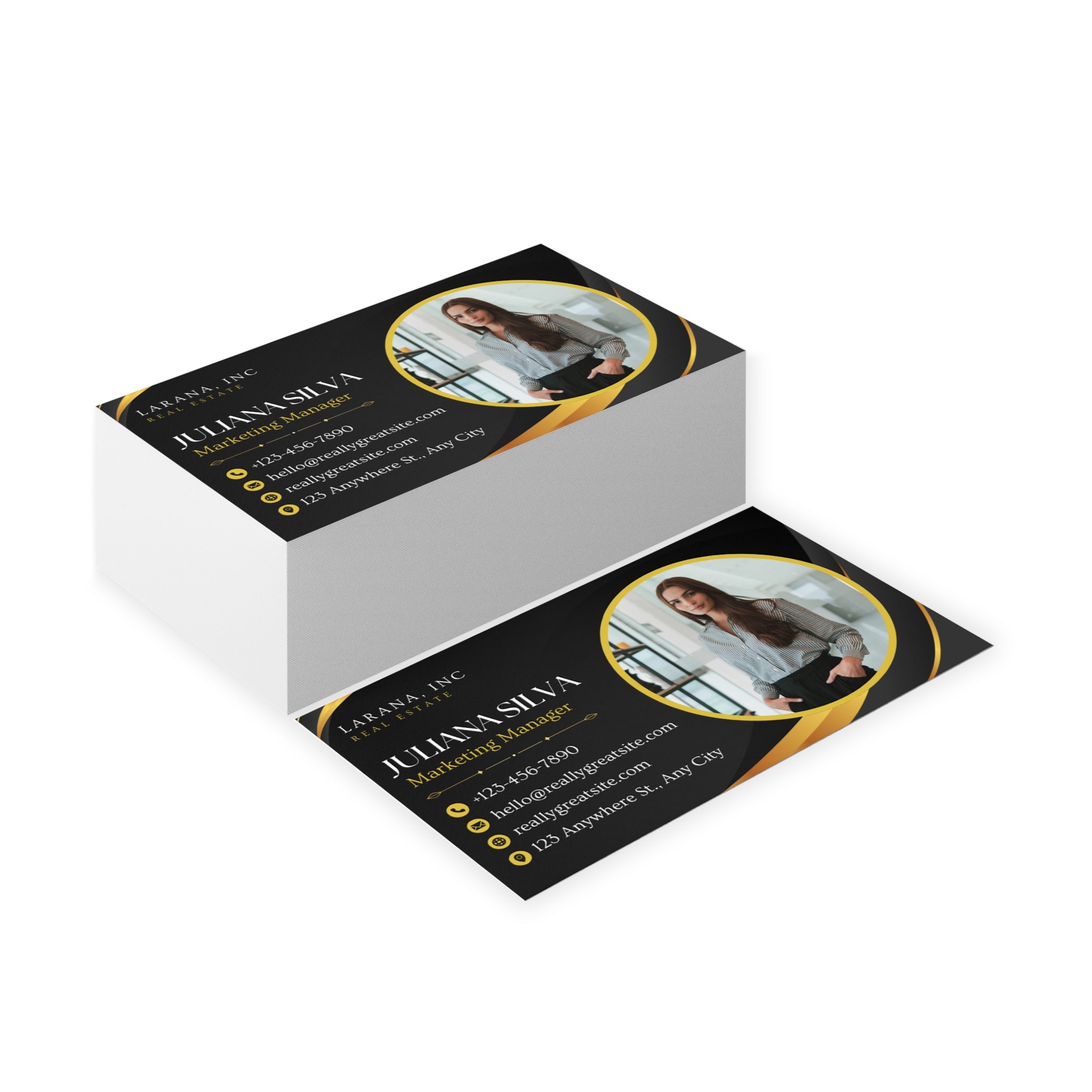 Elegant Business Cards for Professionals | Customizable (just upload your cart design and we will print it for you)