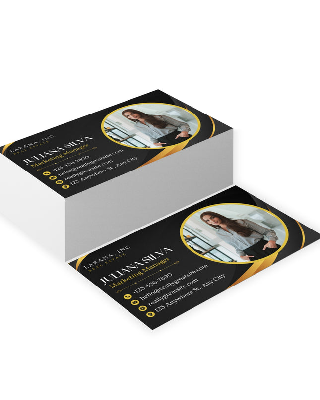 Elegant Business Cards for Professionals | Customizable (just upload your cart design and we will print it for you)