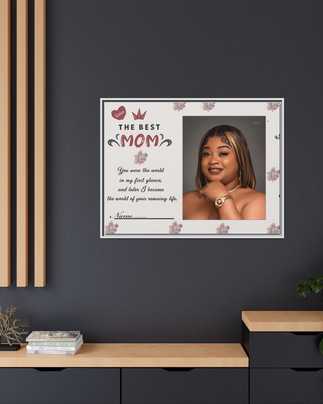 Personalized Mother's Day Framed Print, Gift for Mom, Custom Wall Art, Unique Home Décor, Family Keepsake