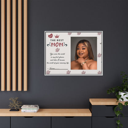 Personalized Mother's Day Framed Print, Gift for Mom, Custom Wall Art, Unique Home Décor, Family Keepsake