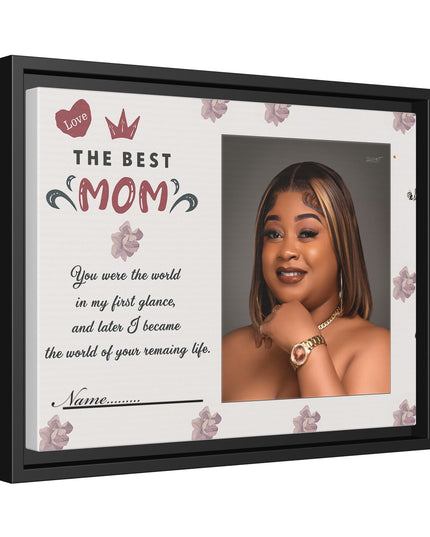 Personalized Mother's Day Framed Print, Gift for Mom, Custom Wall Art, Unique Home Décor, Family Keepsake