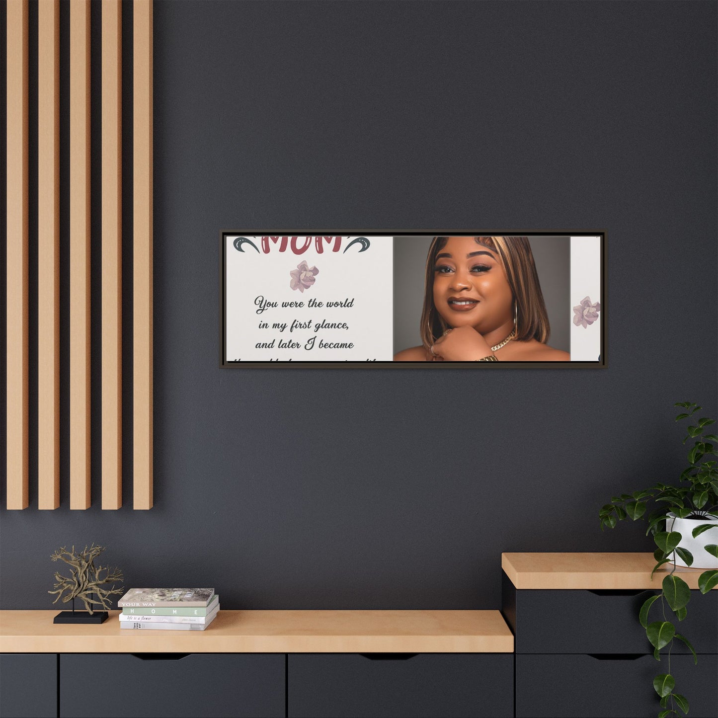 Personalized Mother's Day Framed Print, Gift for Mom, Custom Wall Art, Unique Home Décor, Family Keepsake