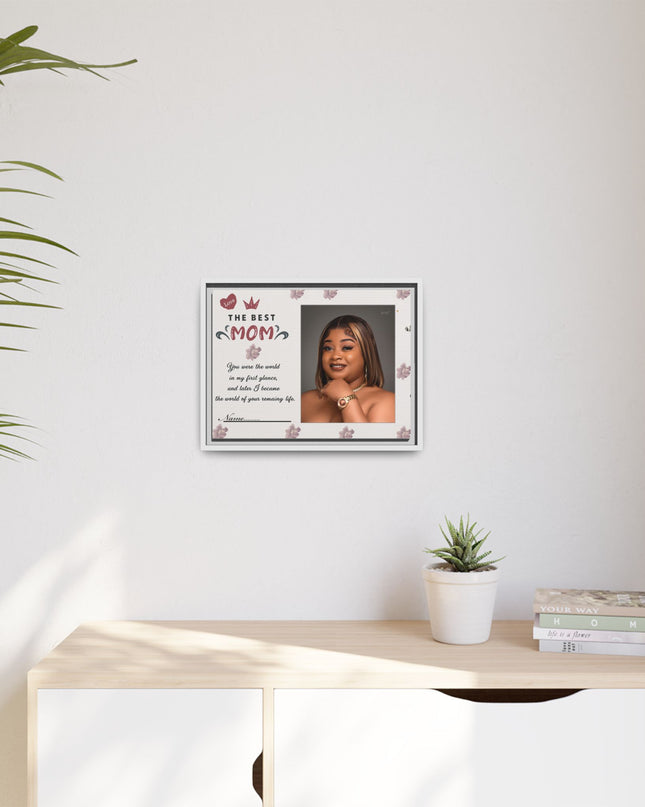 Personalized Mother's Day Framed Print, Gift for Mom, Custom Wall Art, Unique Home Décor, Family Keepsake