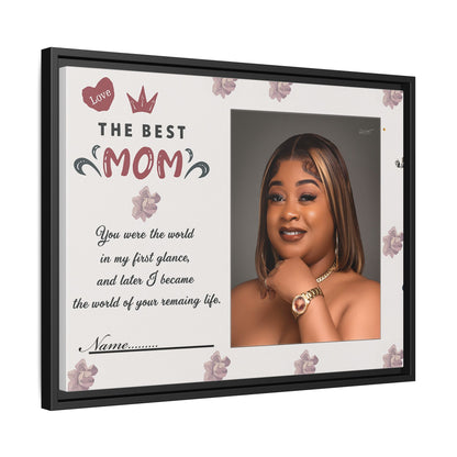 Personalized Mother's Day Framed Print, Gift for Mom, Custom Wall Art, Unique Home Décor, Family Keepsake