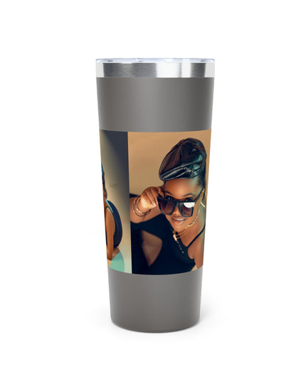 Chic Copper Tumbler with Stylish Artwork, Insulated Travel Cup, Reusable Coffee Mug, Unique Gift for Mom, Black Girl Magic, Perfect [...]