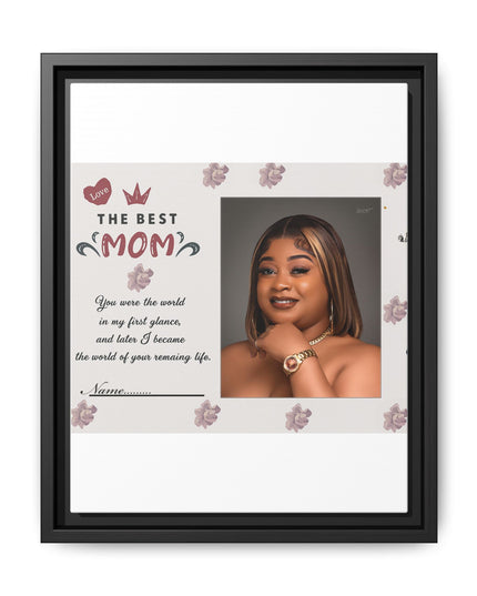 Personalized Mother's Day Framed Print, Gift for Mom, Custom Wall Art, Unique Home Décor, Family Keepsake