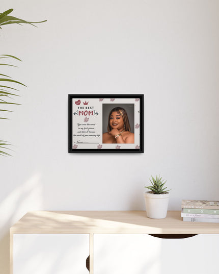 Personalized Mother's Day Framed Print, Gift for Mom, Custom Wall Art, Unique Home Décor, Family Keepsake