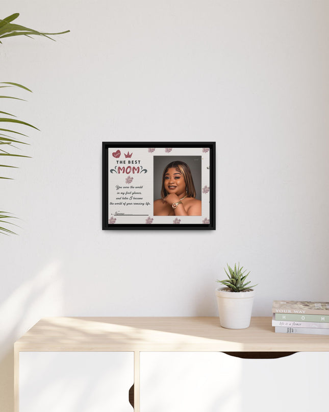Personalized Mother's Day Framed Print, Gift for Mom, Custom Wall Art, Unique Home Décor, Family Keepsake