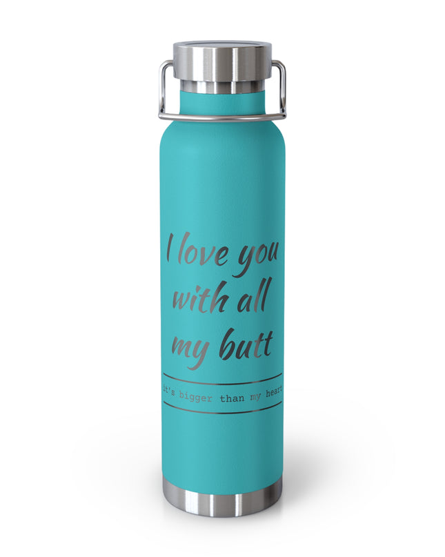 Funny Insulated Water Bottle, Gift for Girlfriend, Cute Hydration Flask, Unique Travel Mug, Cute Gift for Her, Wedding, Anniversary