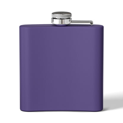 Chic Stainless Steel Flask, 6oz | Stylish Drinkware, Perfect for Parties, Gifts, Weddings, Hip Flasks, Travel