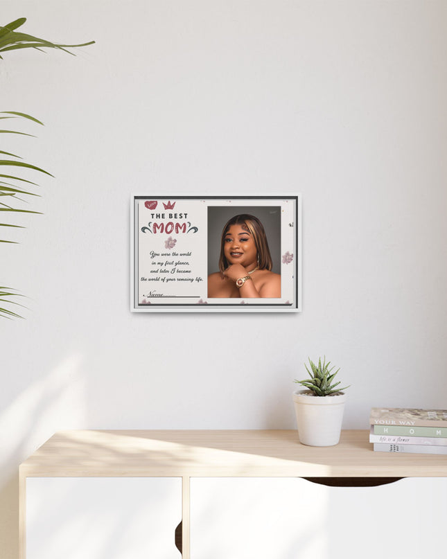 Personalized Mother's Day Framed Print, Gift for Mom, Custom Wall Art, Unique Home Décor, Family Keepsake