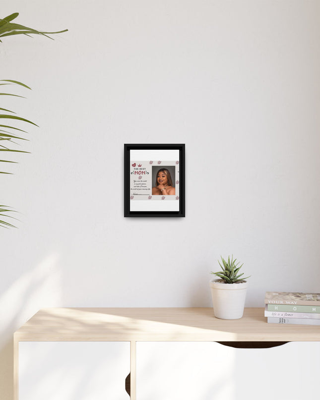 Personalized Mother's Day Framed Print, Gift for Mom, Custom Wall Art, Unique Home Décor, Family Keepsake