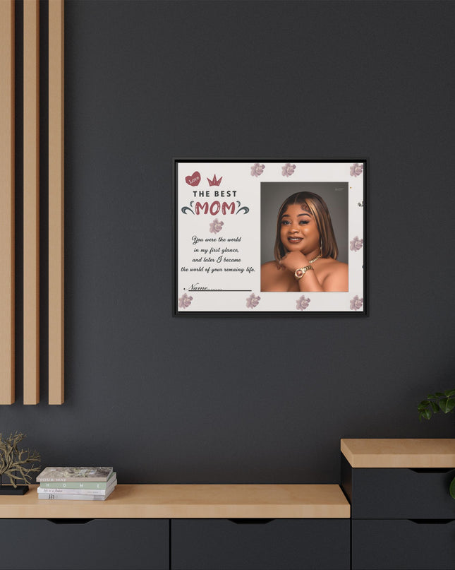 Personalized Mother's Day Framed Print, Gift for Mom, Custom Wall Art, Unique Home Décor, Family Keepsake