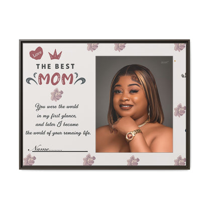 Personalized Mother's Day Framed Print, Gift for Mom, Custom Wall Art, Unique Home Décor, Family Keepsake