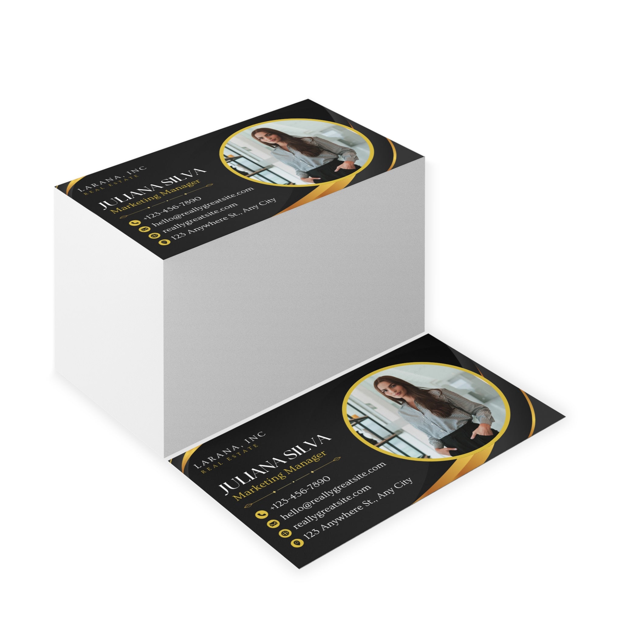 Elegant Business Cards for Professionals | Customizable (just upload your cart design and we will print it for you)
