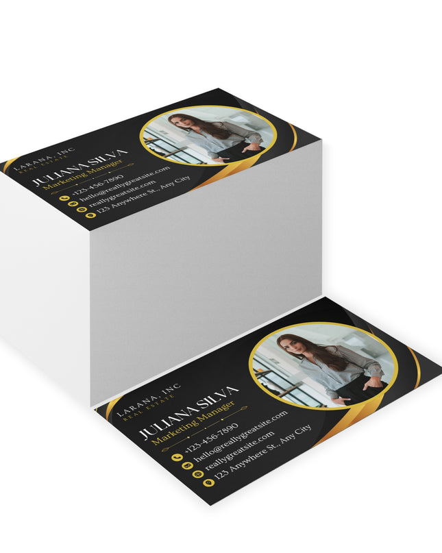Elegant Business Cards for Professionals | Customizable (just upload your cart design and we will print it for you)