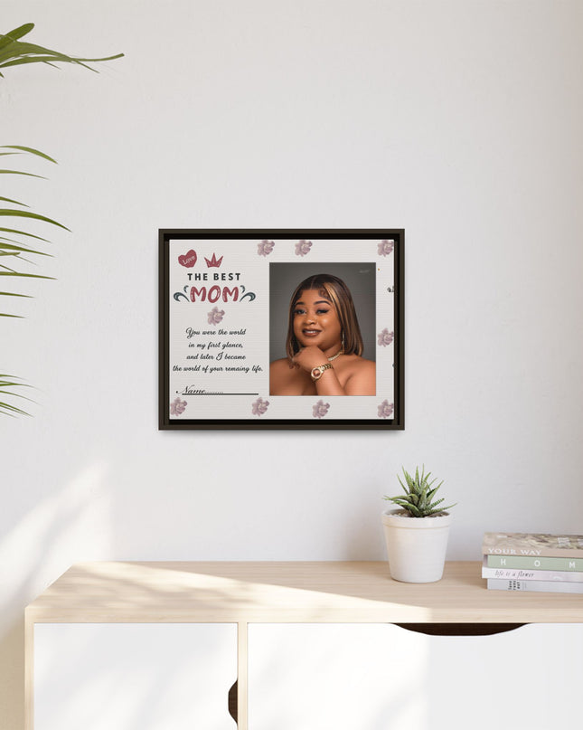 Personalized Mother's Day Framed Print, Gift for Mom, Custom Wall Art, Unique Home Décor, Family Keepsake