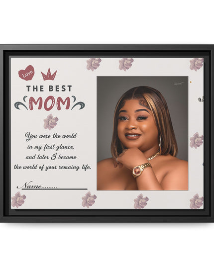 Personalized Mother's Day Framed Print, Gift for Mom, Custom Wall Art, Unique Home Décor, Family Keepsake