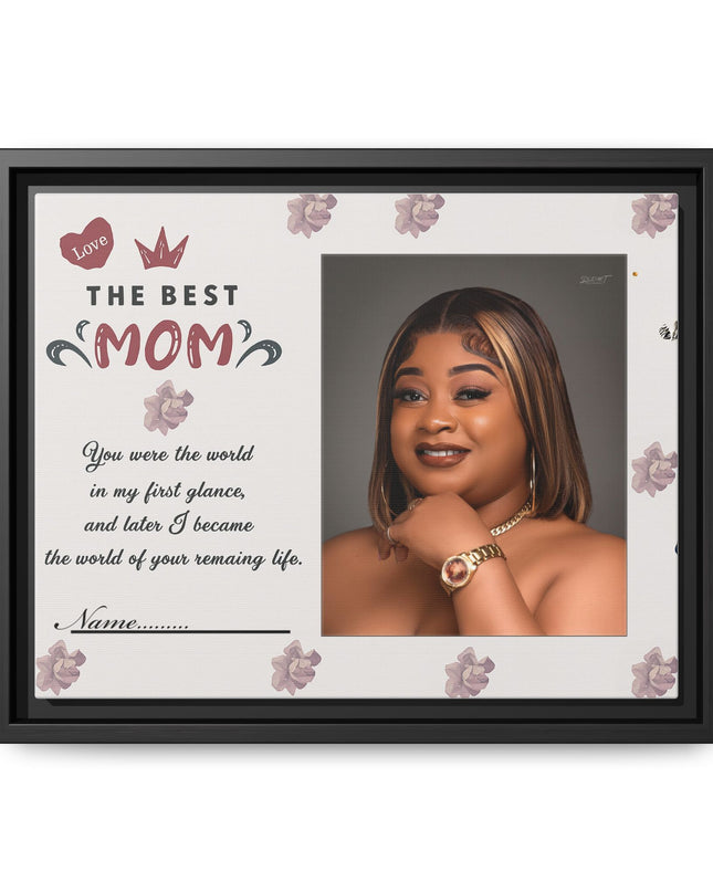 Personalized Mother's Day Framed Print, Gift for Mom, Custom Wall Art, Unique Home Décor, Family Keepsake